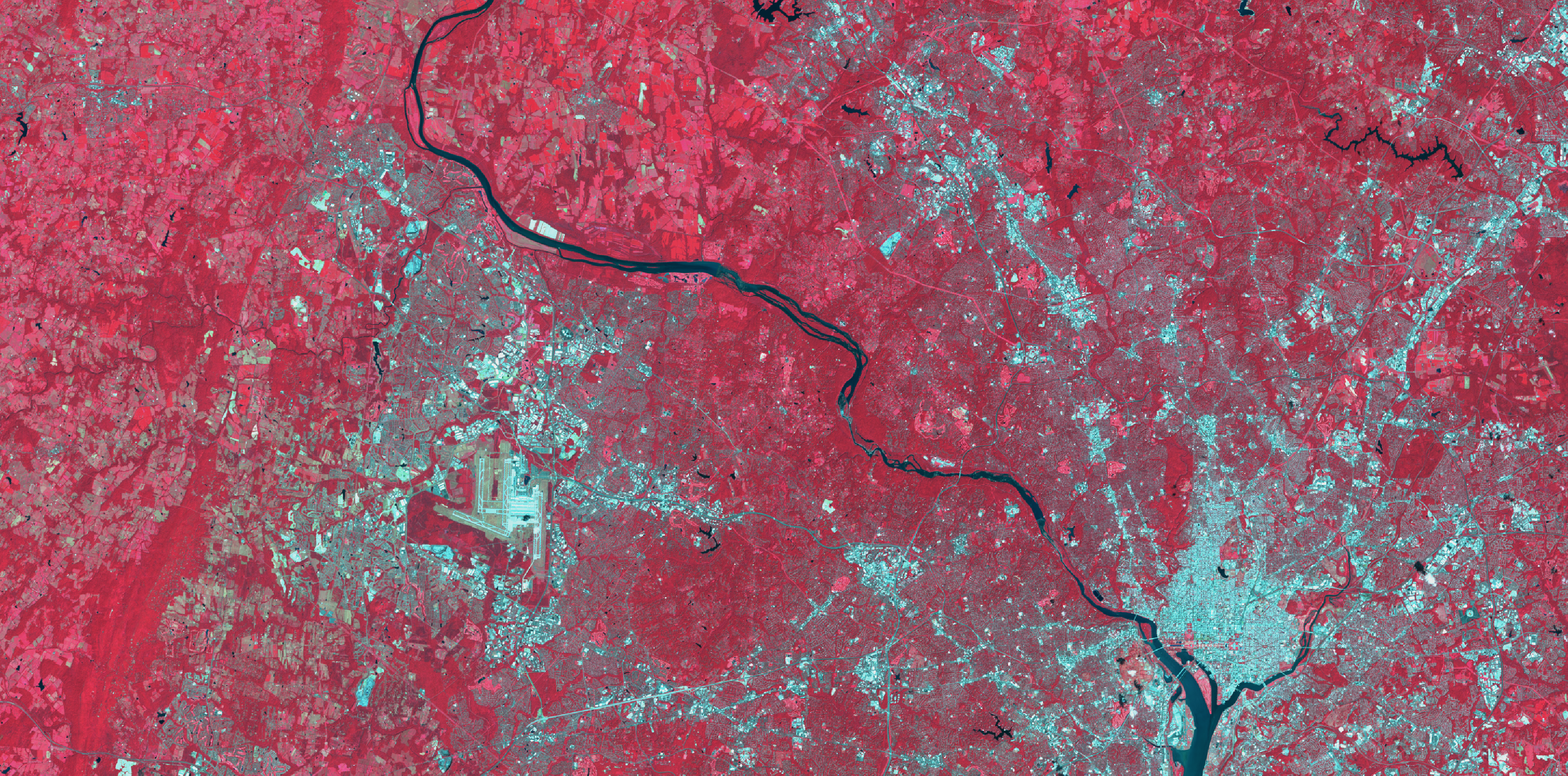 Red False Color Chart